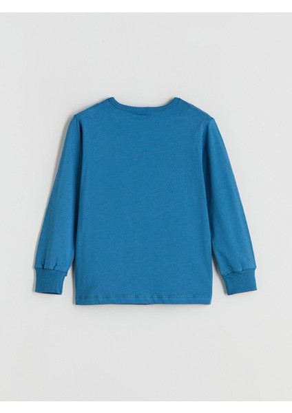 Yeni Sezon Bisiklet Yaka Erkek Çocuk Pijama Takımı fırsatları