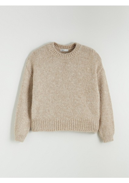 Yeni Sezon Bisiklet Yaka Kadın Triko Kazak indirimleri