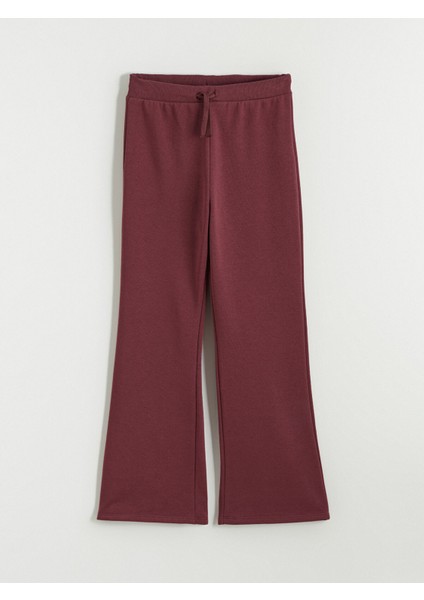 Yeni Sezon Beli Lastikli Kız Çocuk Eşofman Altı