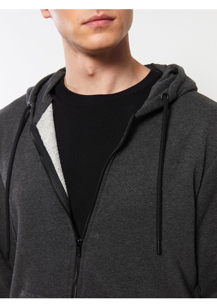 Yeni Sezon Standart Kalıp Kapüşonlu Erkek Spor Hırka fırsatları