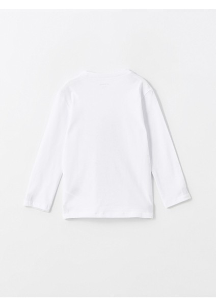 Yeni Sezon Bisiklet Yaka Baskılı Erkek Bebek Tişört modelleri