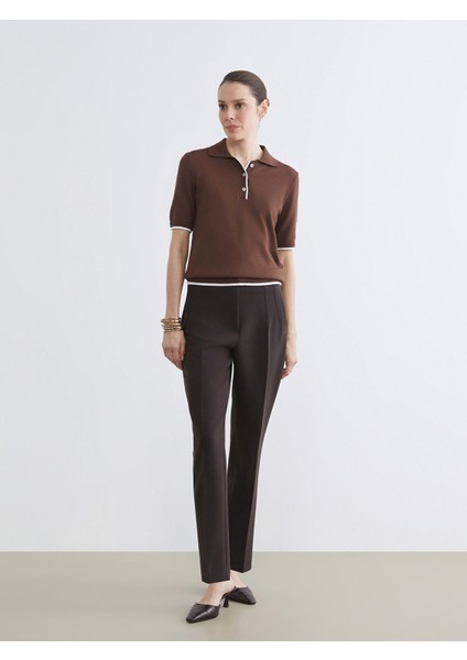Yeni Sezon Yüksek Bel Cigarette Kadın Pantolon