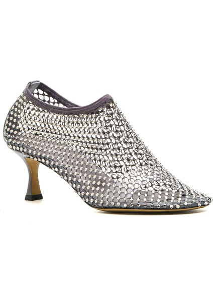 Woven Gri Tekstil Kadın Stiletto & Abiye fiyatları