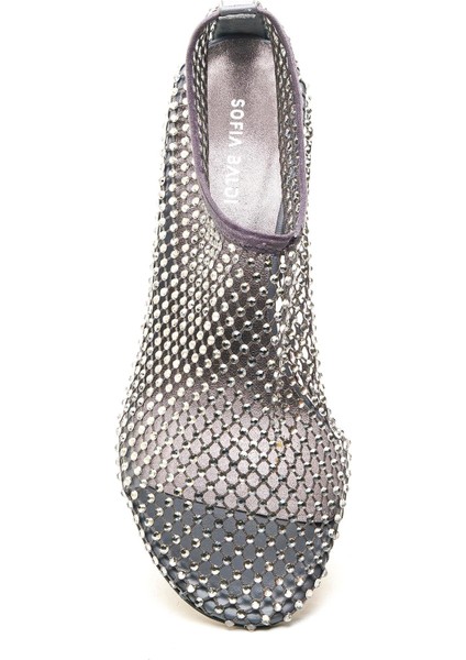 Woven Gri Tekstil Kadın Stiletto & Abiye fırsatları