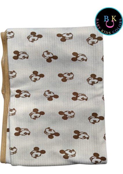 Baskılı Bebek Battaniyesi 80*90 Çift Kat