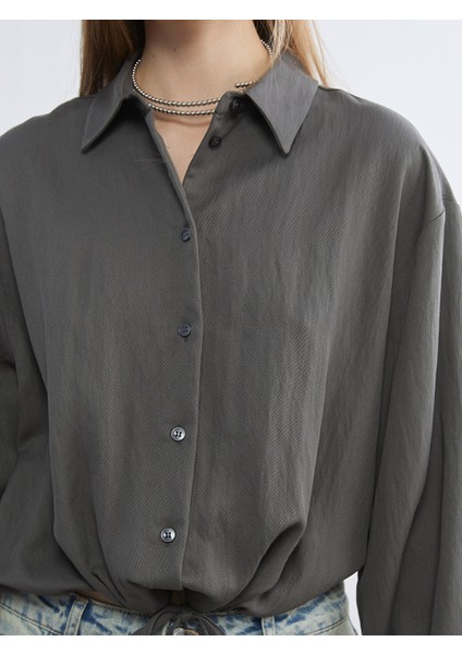 Yeni Sezon Crop Kadın Gömlek modelleri