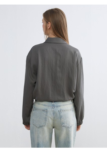 Yeni Sezon Crop Kadın Gömlek fırsatları