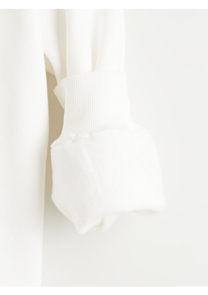 Yeni Sezon Kapüşonlu Winnie The Pooh Baskılı Kız Çocuk Kalın Sweatshirt modelleri