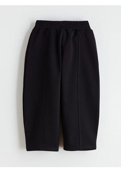 Yeni Sezon Beli Lastikli Kız Çocuk Eşofman Alt