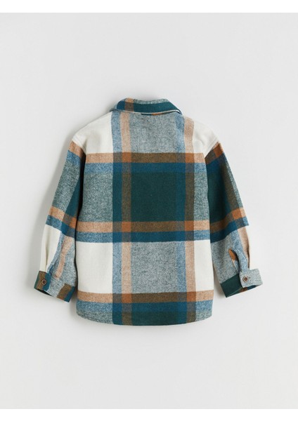 Yeni Sezon Ekose Erkek Çocuk Oduncu Gömlek modelleri