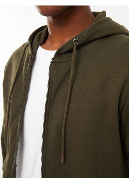 Yeni Sezon Standart Kalıp Kapüşonlu Erkek Spor Hırka fırsatları