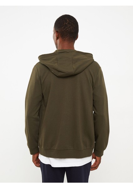 Yeni Sezon Standart Kalıp Kapüşonlu Erkek Spor Hırka indirimleri