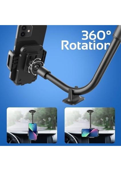 XPL370 Araç Telefon Tutucu Süper Vakum Uzun ve Elastik Yapı Ile Tamamen Özgür Imkanı Verir Destek Kolu Bulunur Gerçekten En Iyisi!!!!! fiyatları