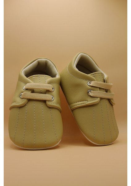 Nakışlı/lastikli Erkek Bebek Ayakkabısı