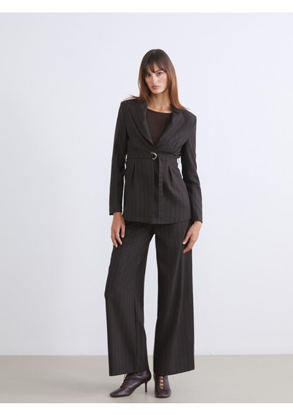 Yeni Sezon Çizgili Kadın Blazer Ceket fiyatları