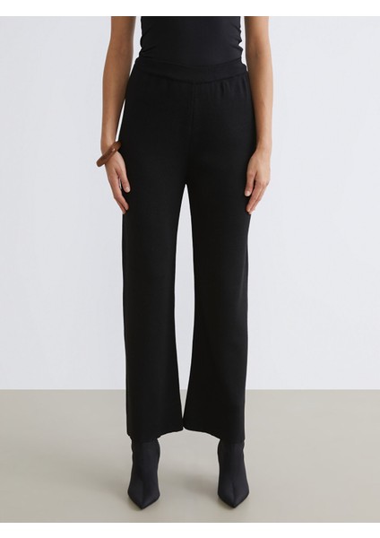 Yeni Sezon Beli Lastikli Kadın Triko Pantolon fiyatları