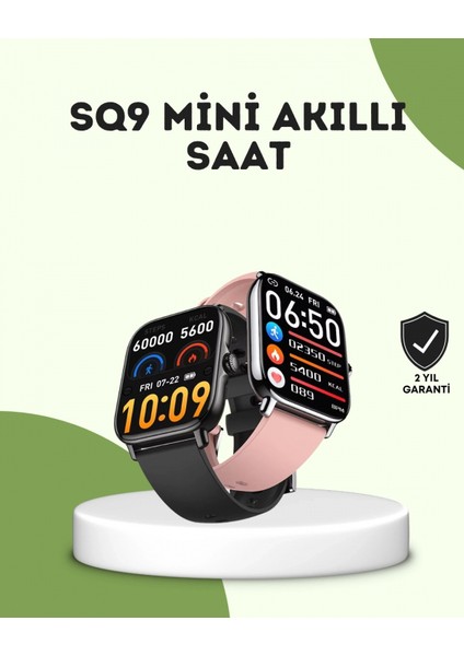 Amoled Titreşimli Bildirimli Akıllı Saat