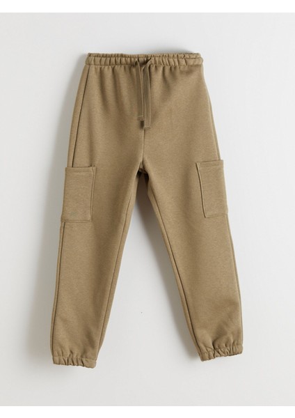 Yeni Sezon Beli Lastikli Basic Erkek Çocuk Eşofman Altı