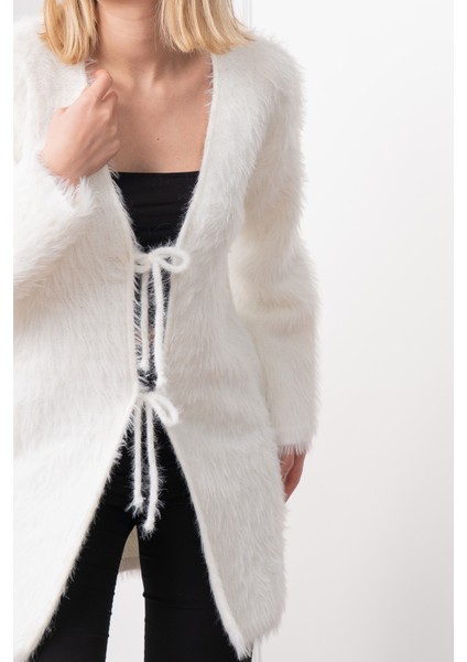 Softcloud Peluş Bağcıklı Cozy Hırka fırsatları