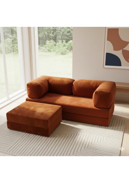 Yeny Fitilli Kadife | Köşe Koltuk | 200X200 Köşe Takımı | Modüler Köşe Takımı | Yataklı L Koltuk | Fitilli Kadife | Kılıflar Yıkanabilir