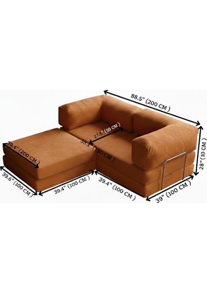 Yeny Fitilli Kadife | Köşe Koltuk | 200X200 Köşe Takımı | Modüler Köşe Takımı | Yataklı L Koltuk | Fitilli Kadife | Kılıflar Yıkanabilir fırsatları