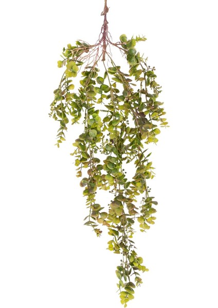 Yapay Bitki Sarkan Sarmaşık Okaliptus Kızıl-Yeşil 100 Cm.