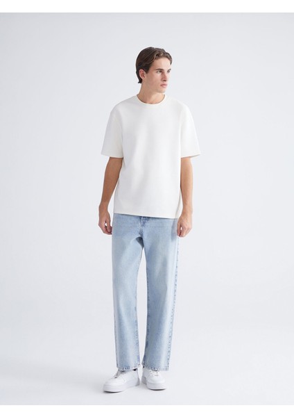 Yeni Sezon Baggy Fit Erkek Jean Pantolon