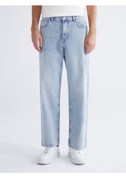 Yeni Sezon Baggy Fit Erkek Jean Pantolon fiyatları