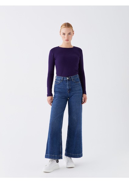 Yeni Sezon Bisiklet Yaka Düz Uzun Kollu Kadın Tişört fiyatları