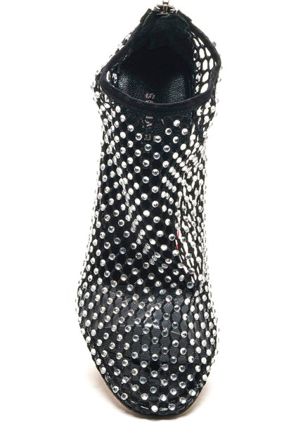 Carel Siyah/gümüş Tekstil Kadın Stiletto & Abiye modelleri