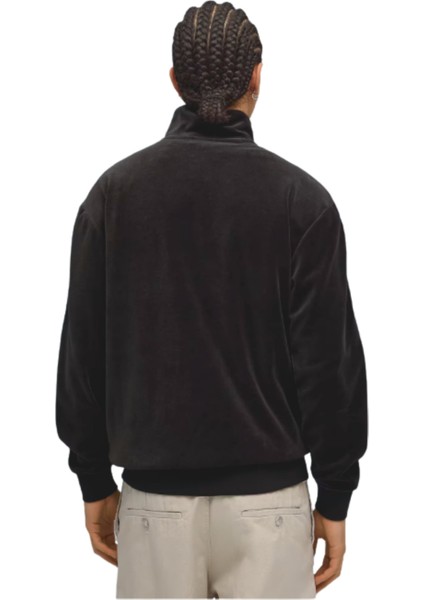 Essentials Elevated Velour Track Erkek Siyah Ceket fiyatları