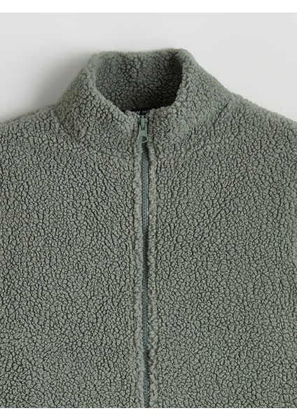 Yeni Sezon Dik Yaka Kadın Pelüş Yelek fiyatları