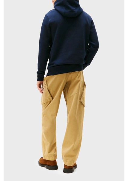 Pamuklu Regular Fit Baskılı Kapüşonlu Sweat Erkek Sweat MW0MW40864 Dw5 fırsatları