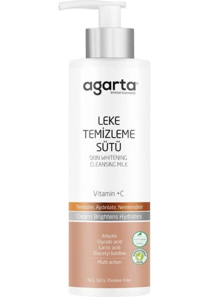 Agarta - Leke Temizleme Sütü Doğal 225 ml
