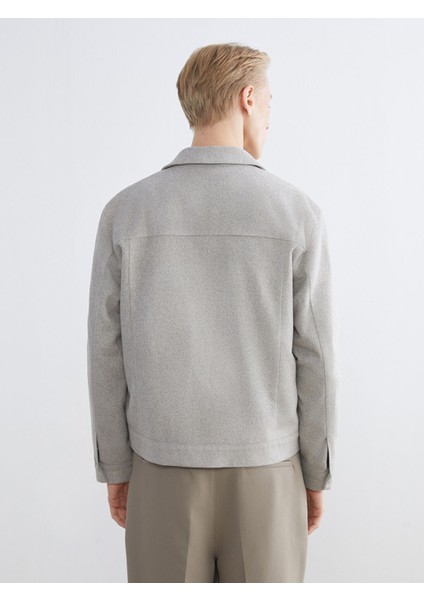 Yeni Sezon Standart Kalıp Gömlek Yaka Erkek Kaşe Mont indirimleri