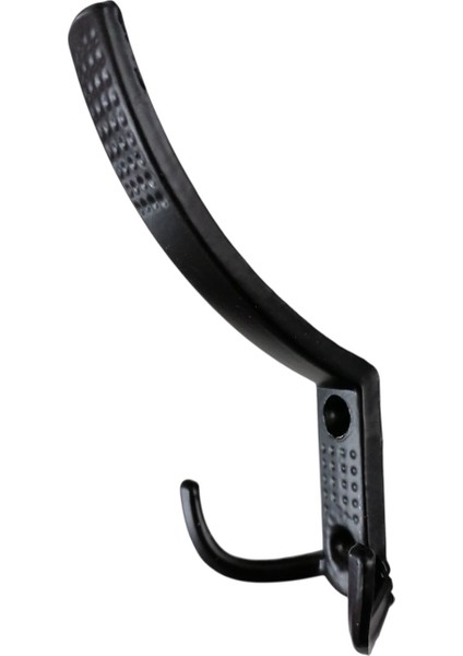 Noktalı Portmanto Askı Siyah 1 Adet