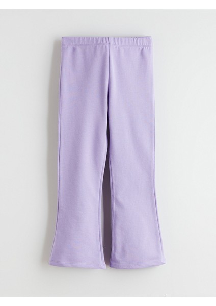 Yeni Sezon Beli Lastikli Kız Çocuk Tayt Pantolon