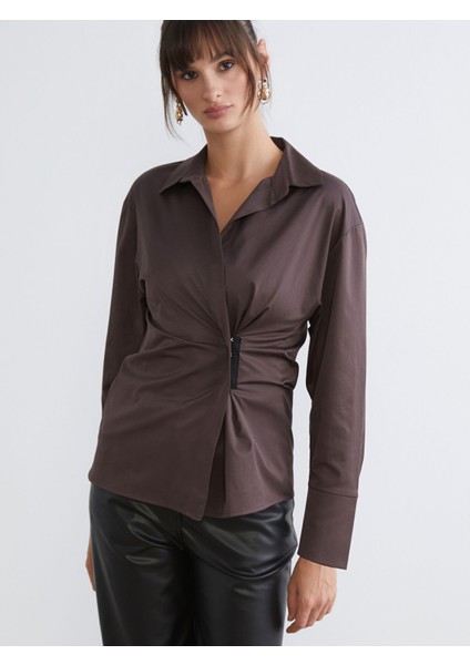 Yeni Sezon Regular Fit Kadın Gömlek