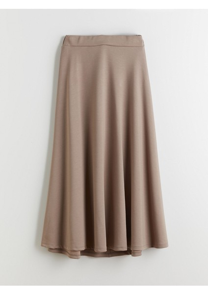 Yeni Sezon Beli Lastikli A Kesim Kloş Etek indirimleri