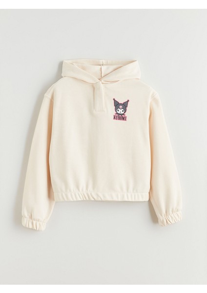 Yeni Sezon Kapüşonlu Kuromi Baskılı Kız Çocuk Sweatshirt fiyatları