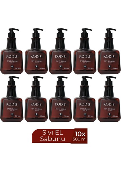Sıvı Sabun 500 ml x 10