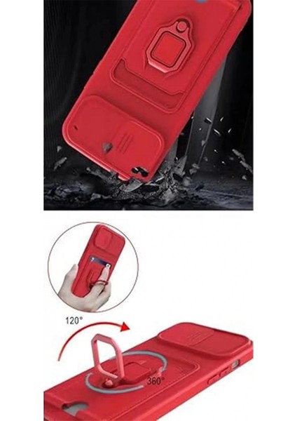 Ieg Xiaomi Redmi Note 13 Pro 5g Kılıf Zuma Kartvizitli Yüzüklü Silikon - Lila modelleri