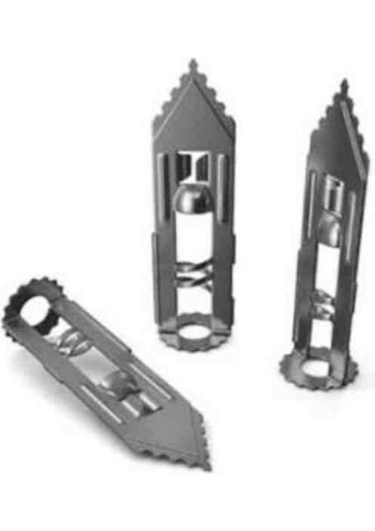 Rayko- 60 Adet 28MM Kısa Çelik Alçıpan Dübeli..jilet Dübel,korniş Dübeli indirimleri