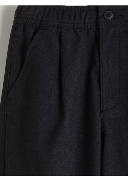 Yeni Sezon Beli Lastikli Pileli Erkek Çocuk Pantolon fırsatları