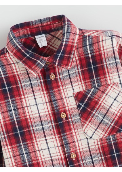 Yeni Sezon Ekose Uzun Kollu Erkek Çocuk Gömlek modelleri