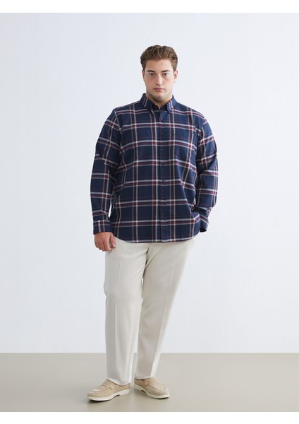 Yeni Sezon Regular Fit Uzun Kollu Ekose Erkek Gömlek fiyatları