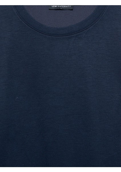 Yeni Sezon Bisiklet Yaka Oversize Kadın Sweatshirt modelleri