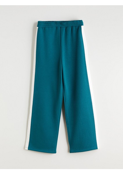 Yeni Sezon Beli Lastikli Kız Çocuk Eşofman Alt