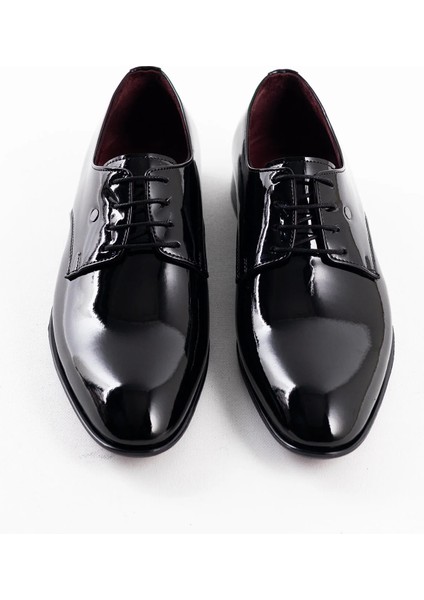 Klasik Ruganerkek Ayakkabı Hakiki Dana Astarlı Damatlık Takım Elbiseye Uygun R30