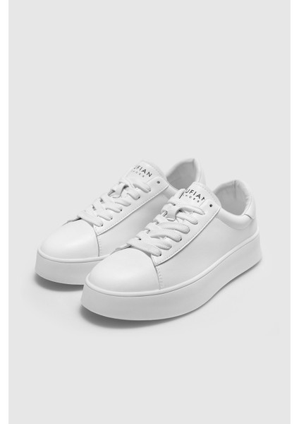 Adel Beyaz Kadın Sneaker Ayakkabı fırsatları